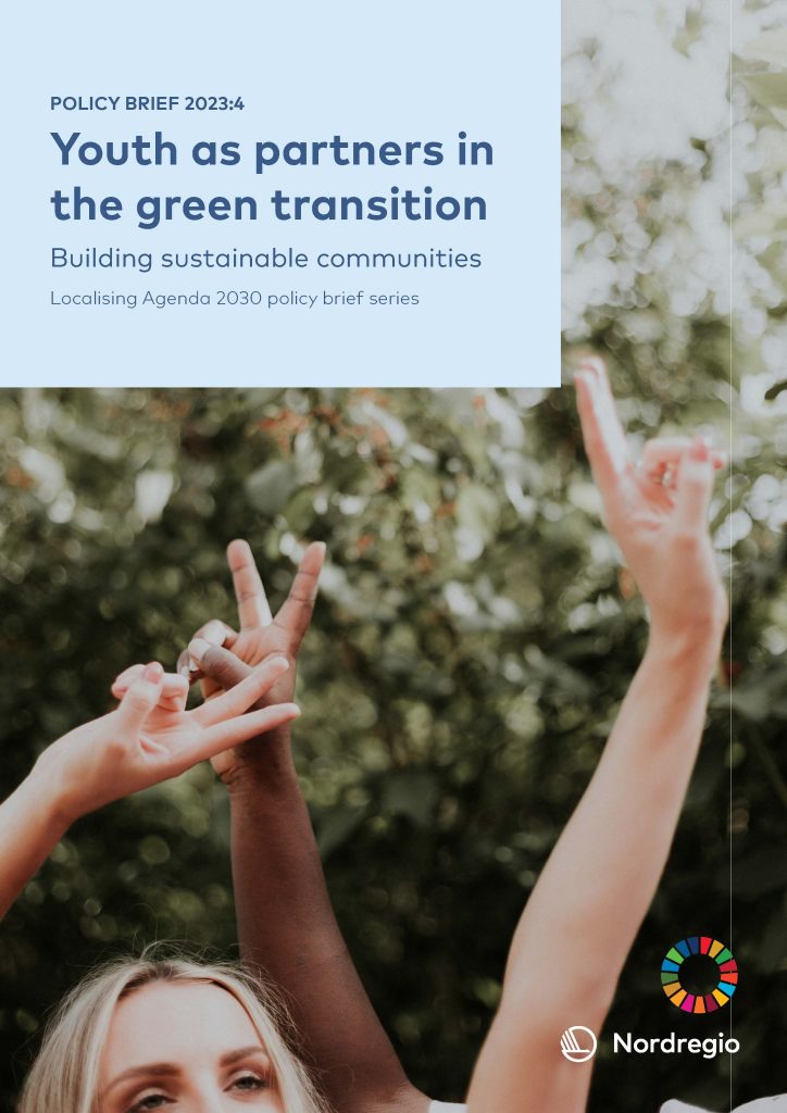 Framsida Youth as partners in the green transition